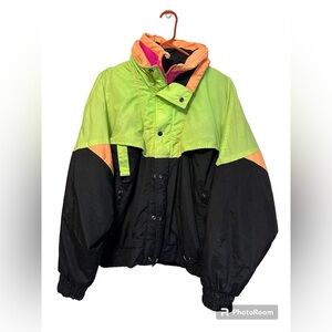 Jonathan Stone VTG Goose Down Ski Coat Jacket Size Large‎